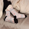 image:imageBambooMN Womens Classic Thick Winter Fleeced Thermal Cabin Crew Slipper Socks 1 Pair04 Pattern