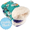 image:imageBambooMN Womens Classic Thick Winter Fleeced Thermal Cabin Crew Slipper Socks 1 Pair05 Snowman