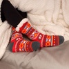 image:imageBambooMN Womens Classic Thick Winter Fleeced Thermal Cabin Crew Slipper Socks 1 Pair06 Design