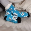 image:imageBambooMN Womens Classic Thick Winter Fleeced Thermal Cabin Crew Slipper Socks 1 Pair08 Polar Bear