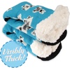 image:imageBambooMN Womens Classic Thick Winter Fleeced Thermal Cabin Crew Slipper Socks 1 Pair08 Polar Bear
