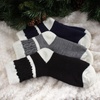 image:imageBambooMN Womens Double Layer Thick Cabin Winter Socks  3 PairsAsst B