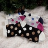 image:imageBambooMN Womens Double Layer Thick Cabin Winter Socks  3 PairsAsst D