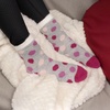 image:imageBambooMN Womens Double Layer Thick Cabin Winter Socks  3 PairsAsst D