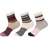 image:imageBambooMN Womens Double Layer Thick Cabin Winter Socks  3 PairsAsst E