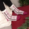 image:imageBambooMN Womens Double Layer Thick Cabin Winter Socks  3 PairsAsst G