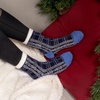 image:imageBambooMN Womens Double Layer Thick Cabin Winter Socks  3 PairsAsst G