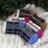 image:imageBambooMN Womens Double Layer Thick Cabin Winter Socks  3 PairsAsst G