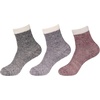 image:imageBambooMN Womens Double Layer Thick Cabin Winter Socks  3 PairsAsst I
