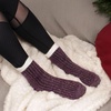 image:imageBambooMN Womens Double Layer Thick Cabin Winter Socks  3 PairsAsst J