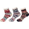 image:imageBambooMN Womens Double Layer Thick Cabin Winter Socks  3 PairsAsst a