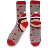 image:imageBambooMN Womens Double Layer Thick Super Soft Cozy Warm Fuzzy Comfy Home Indoor Outdoor Cabin Sock 1 Pair08 Monkey