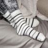 image:imageBambooMN Womens Double Layer Thick Super Soft Cozy Warm Fuzzy Comfy Home Indoor Outdoor Cabin Sock 1 PairStyle No 03