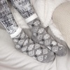 image:imageBambooMN Womens Double Layer Thick Super Soft Cozy Warm Fuzzy Comfy Home Indoor Outdoor Cabin Sock 1 PairStyle No 21