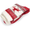 image:imageBambooMN Womens Double Layer Thick Super Soft Cozy Warm Fuzzy Comfy Home Indoor Outdoor Cabin Sock 1 PairStyle No 27