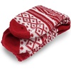 image:imageBambooMN Womens Double Layer Thick Super Soft Cozy Warm Fuzzy Comfy Home Indoor Outdoor Cabin Sock 1 PairStyle No 34