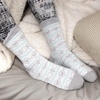 image:imageBambooMN Womens Double Layer Thick Super Soft Cozy Warm Fuzzy Comfy Home Indoor Outdoor Cabin Sock 1 PairStyle No 39