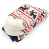 image:imageBambooMN Womens Double Layer Thick Super Soft Cozy Warm Fuzzy Comfy Home Indoor Outdoor Cabin Sock 1 PairStyle No 54