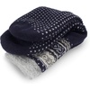 image:imageBambooMN Womens Double Layer Thick Super Soft Cozy Warm Fuzzy Comfy Home Indoor Outdoor Cabin Sock 1 PairStyle No 55
