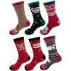 image:imageBambooMN Womens Double Layer Thick Super Soft Warm Fuzzy Home Outdoor Winter Socks04 Baby Bear