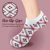 image:imageBambooMN Womens Double Layer Thick Super Soft Warm Fuzzy Home Outdoor Winter SocksAnklet  Asst E