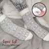 image:imageBambooMN Womens Double Layer Thick Super Soft Warm Fuzzy Home Outdoor Winter SocksCrew  Asst C