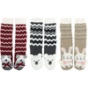 image:imageBambooMN Womens Extra Thick Plush Super Soft Warm Fuzzy Cozy Home Indoor Outdoor Cabin SocksAssorment L
