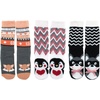 image:imageBambooMN Womens Extra Thick Plush Super Soft Warm Fuzzy Cozy Home Indoor Outdoor Cabin SocksAssorment M