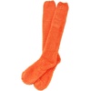 image:imageBambooMN Womens Fuzzy Knee High Socks  Polka Dots and Solid Colors  2 Sizes  1 Pair PackAssortment B