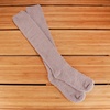 image:imageBambooMN Womens Fuzzy Knee High Socks  Polka Dots and Solid Colors  2 Sizes  1 Pair PackGrey