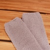 image:imageBambooMN Womens Fuzzy Knee High Socks  Polka Dots and Solid Colors  2 Sizes  1 Pair PackGrey