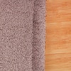image:imageBambooMN Womens Fuzzy Knee High Socks  Polka Dots and Solid Colors  2 Sizes  1 Pair PackGrey