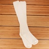 image:imageBambooMN Womens Fuzzy Knee High Socks  Polka Dots and Solid Colors  2 Sizes  1 Pair PackWhite