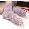 image:imageBambooMN Womens Fuzzy Warm Feather Soft Socks  Value Packs4b