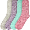 image:imageBambooMN Womens Fuzzy Warm Feather Soft Socks  Value Packs4d