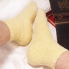 image:imageBambooMN Womens Fuzzy Warm Feather Soft Socks  Value PacksOlive Green