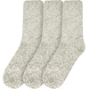 image:imageBambooMN Womens Fuzzy Warm Feather Soft Socks  Value PacksOlive Green