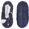 image:imageBambooMN Womens Gradient Cozy Fuzzy Indoor Home Slippers  1 PairBlue Rabbit