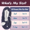 image:imageBambooMN Womens Gradient Cozy Fuzzy Indoor Home Slippers  1 PairBlue Rabbit