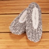image:imageBambooMN Womens Gradient Cozy Fuzzy Indoor Home Slippers  1 PairCozy Grey