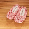 image:imageBambooMN Womens Gradient Cozy Fuzzy Indoor Home Slippers  1 PairCozy Red