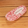 image:imageBambooMN Womens Gradient Cozy Fuzzy Indoor Home Slippers  1 PairCozy Red