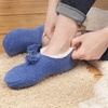 image:imageBambooMN Womens Gradient Cozy Fuzzy Indoor Home Slippers  1 PairFancy Green