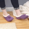 image:imageBambooMN Womens Gradient Cozy Fuzzy Indoor Home Slippers  1 PairFancy Purple