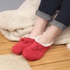 image:imageBambooMN Womens Gradient Cozy Fuzzy Indoor Home Slippers  1 PairFancy Red