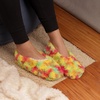 image:imageBambooMN Womens Heart amp Stripe Patterned NonSlip Lined Travel Home Slippers  2 Pairs02 Hyper Fuse