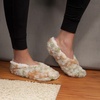 image:imageBambooMN Womens Heart amp Stripe Patterned NonSlip Lined Travel Home Slippers  2 Pairs08 Camo Union