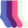image:imageBambooMN Womens Rayon from Bamboo Fiber Socks  Moisture Wicking Classic Casual Dress SocksAsst 97