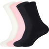 image:imageBambooMN Womens Rayon from Bamboo Fiber Socks  Moisture Wicking Classic Casual Dress SocksAsst 99