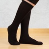 image:imageBambooMN Womens Rayon from Bamboo Fiber Socks  Moisture Wicking Classic Casual Dress SocksBlack